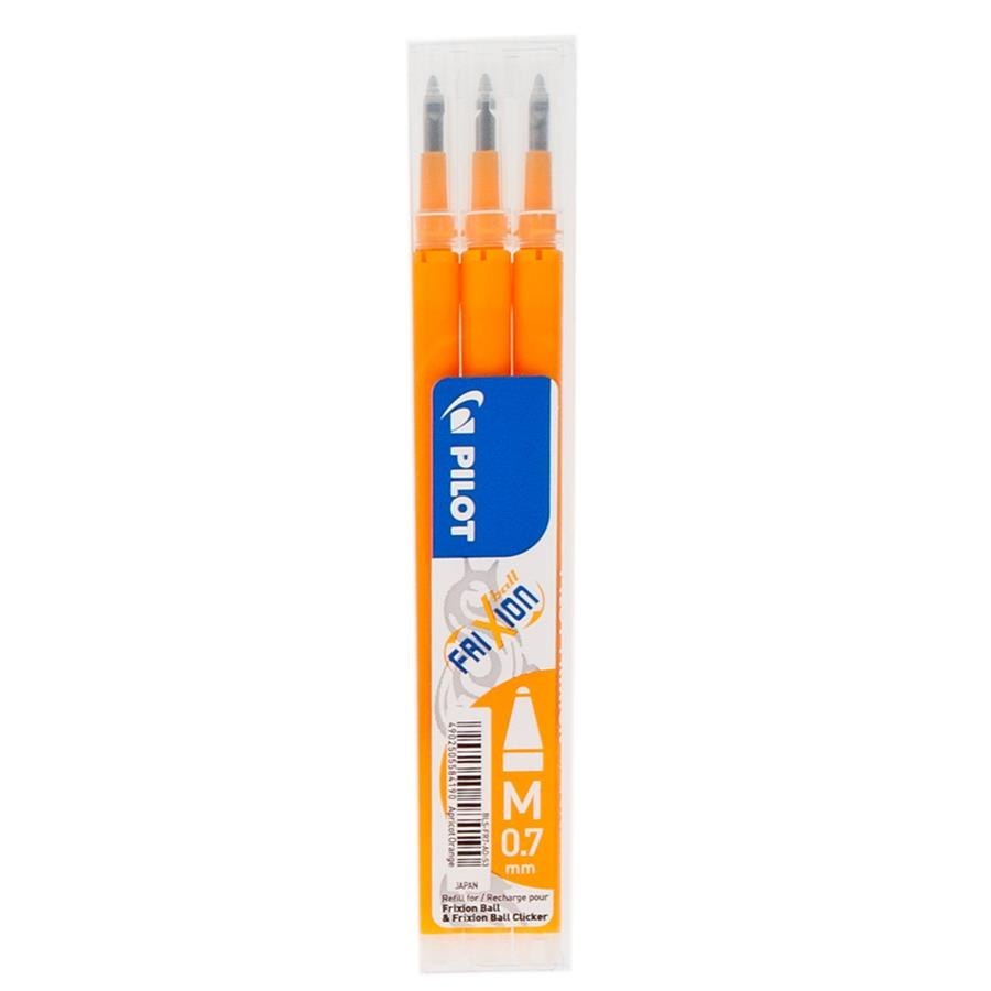 PEN REFILL PEN APRICOT 3 PIECES FRIXION BLS-FR7 AO PILOT